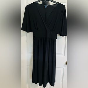 Bella Blue Plus Black Dress